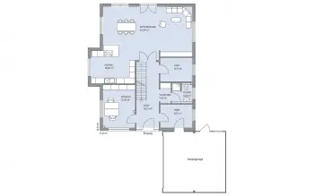 Grundriss Satteldach Hallmann von BAUMEISTER-HAUS