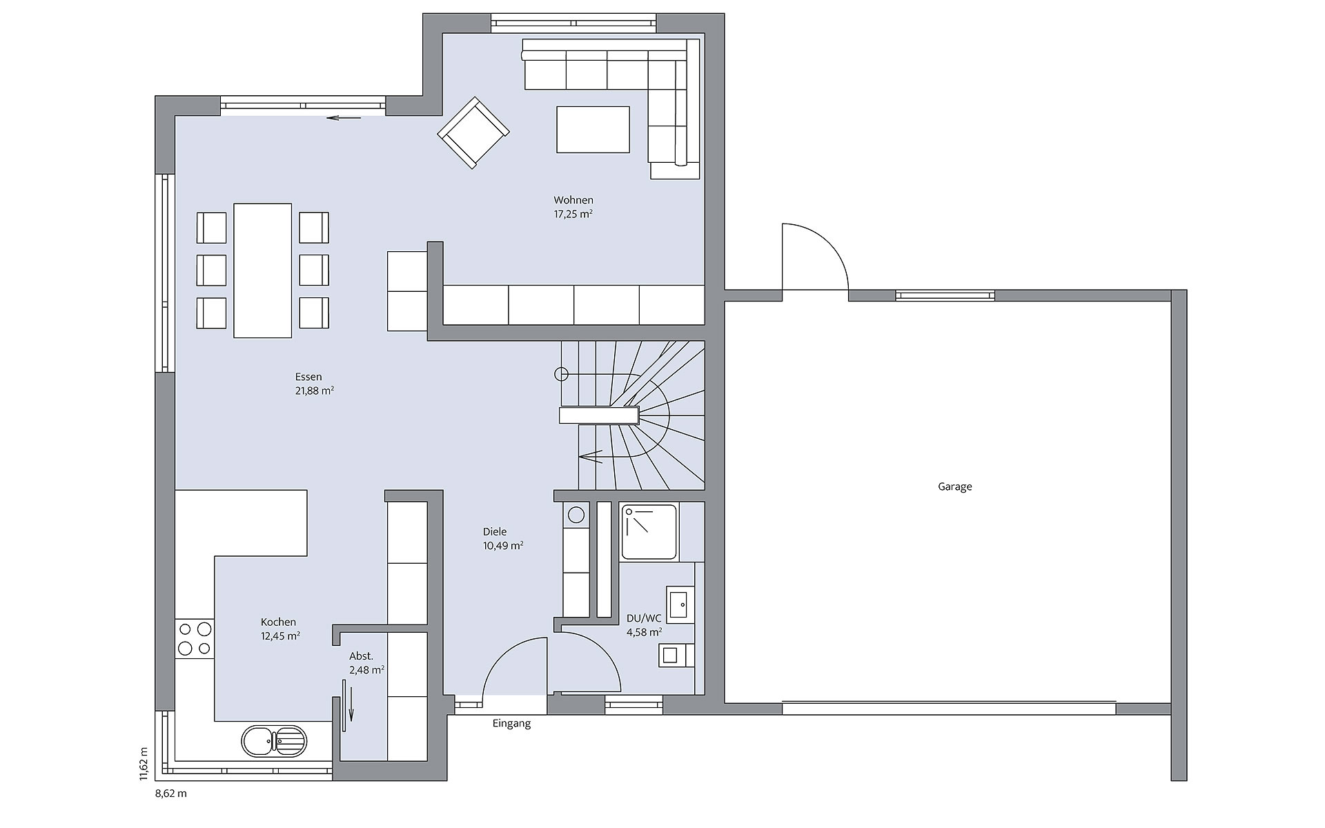Erdgeschoss Junghans von BAUMEISTER-HAUS Kooperation e.V.