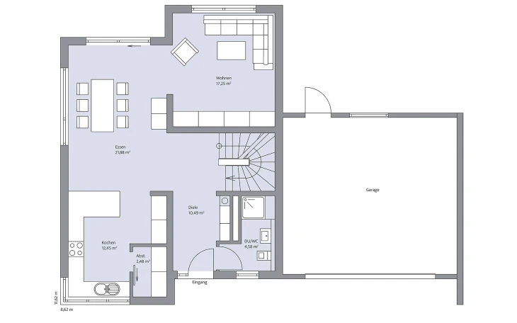 BAUMEISTER-HAUS - Musterhaus Junghans Erdgeschoss