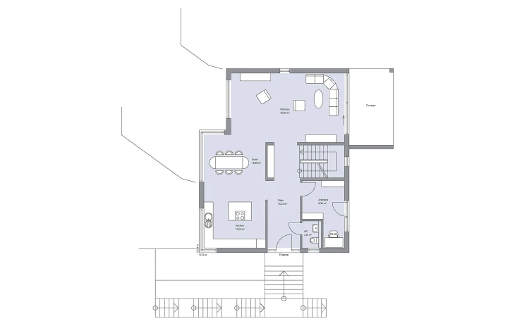 BAUMEISTER-HAUS - Musterhaus Messerschmidt Erdgeschoss