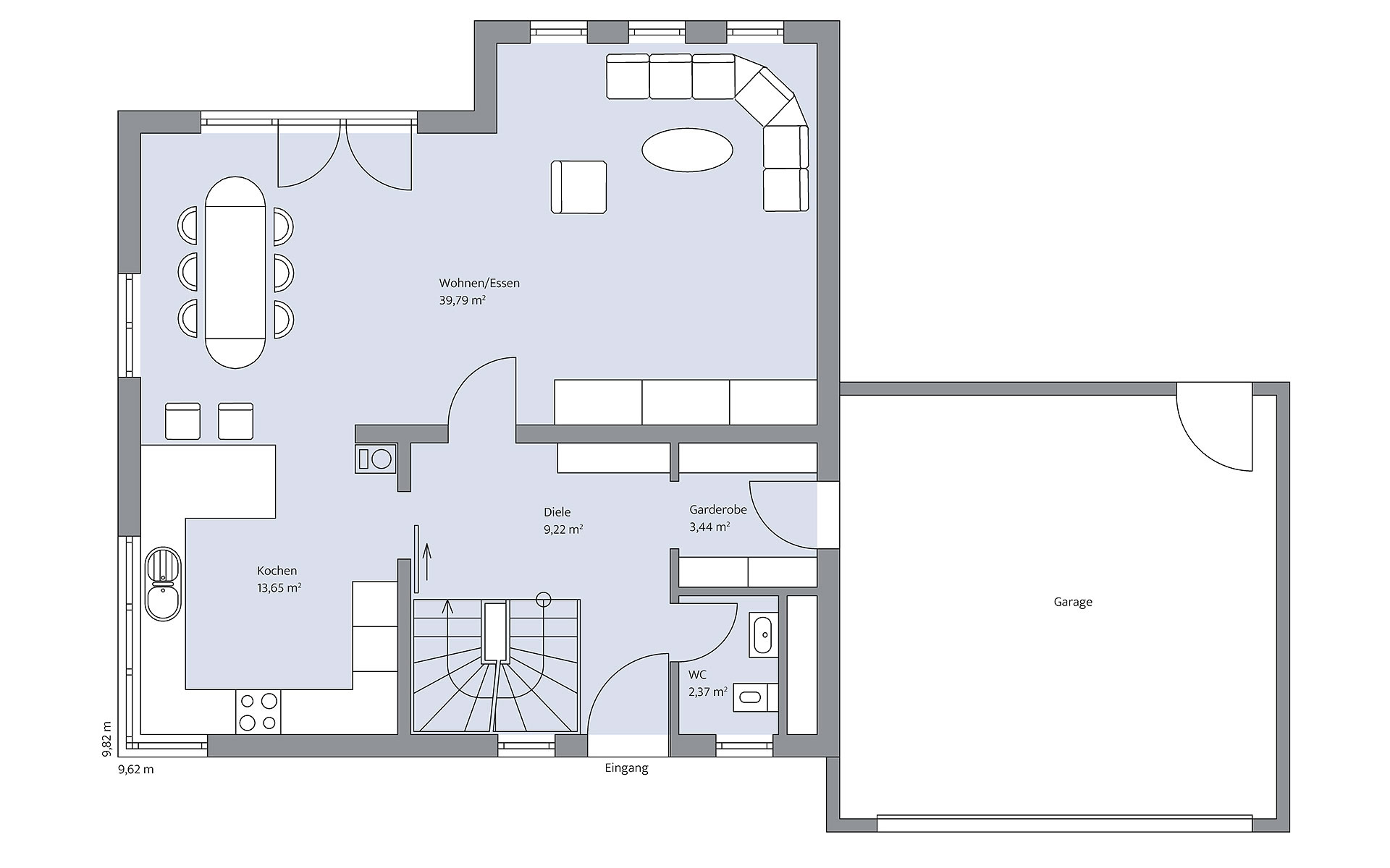Erdgeschoss Odenthal von BAUMEISTER-HAUS Kooperation e.V.