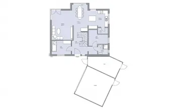 Grundriss Familienhaus Vahrenholt von BAUMEISTER-HAUS