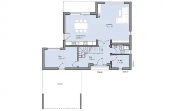 Grundriss Designerhaus Cornelius von BAUMEISTER-HAUS
