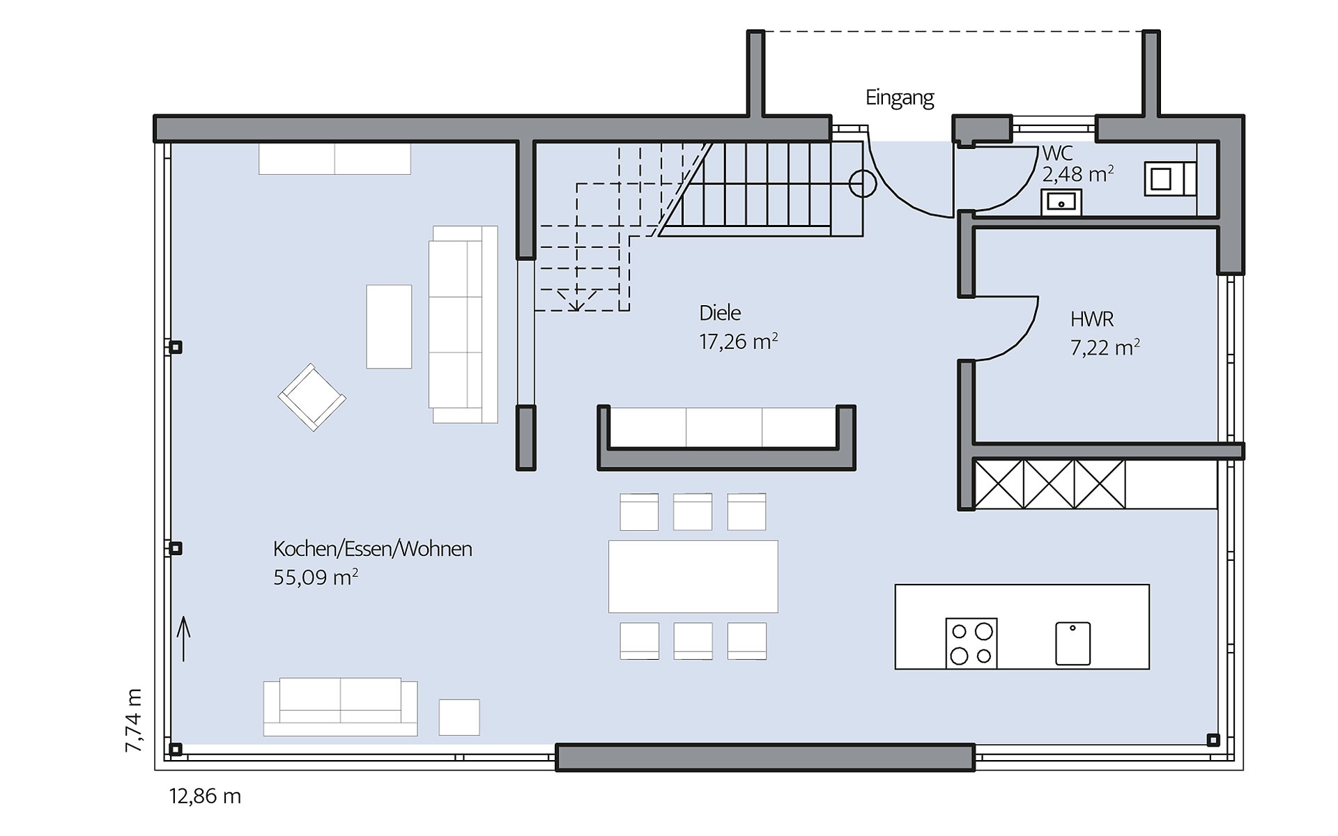 Erdgeschoss Immel von BAUMEISTER-HAUS Kooperation e.V.