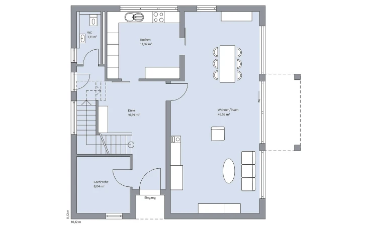 BAUMEISTER-HAUS - Musterhaus Isermann Erdgeschoss