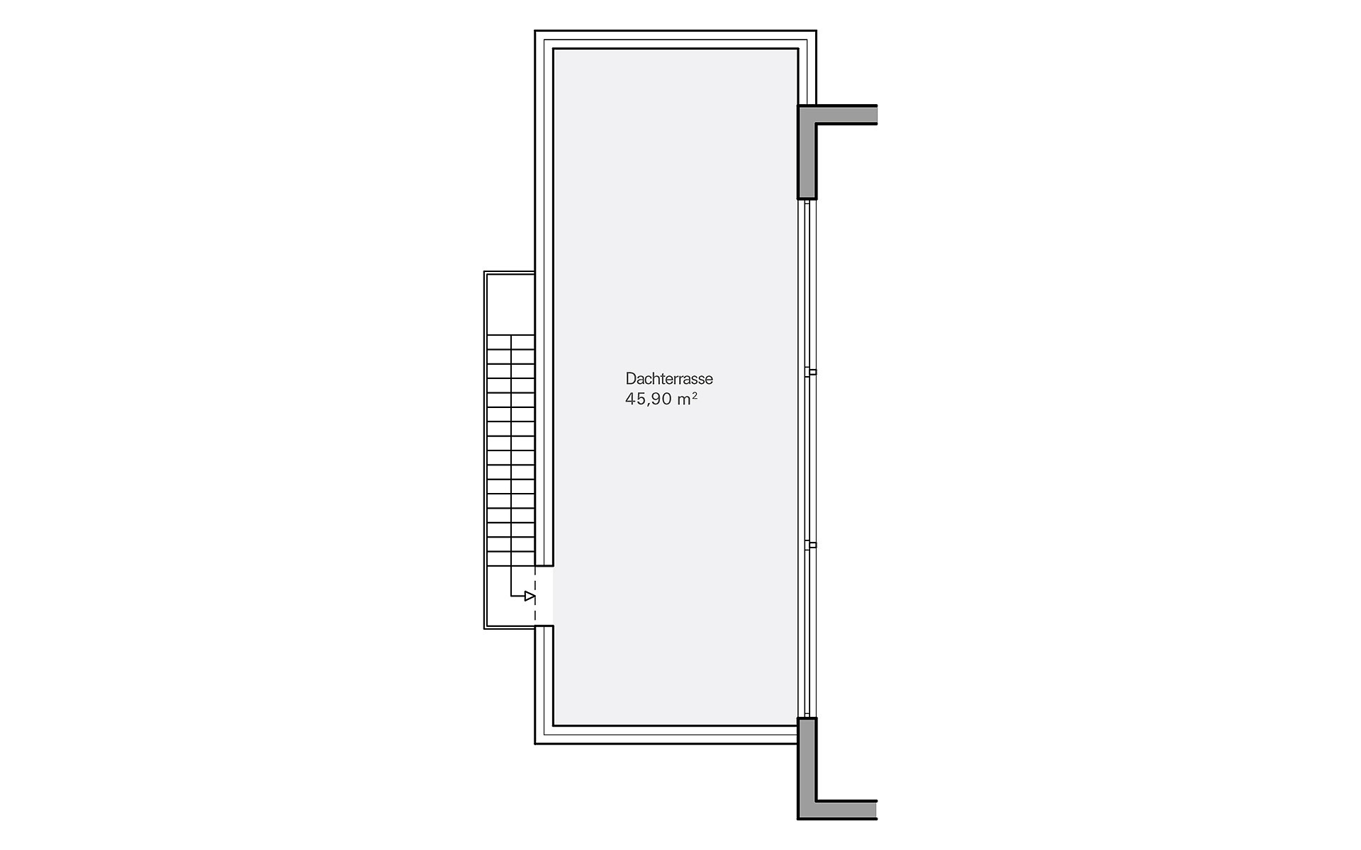 Dachgeschoss Jonas von BAUMEISTER-HAUS Kooperation e.V.