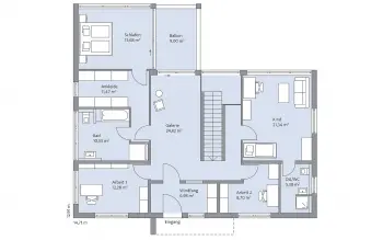 Grundriss Familienhaus Nolte von BAUMEISTER-HAUS