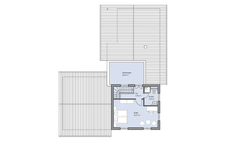 BAUMEISTER-HAUS - Musterhaus Pohl Obergeschoss