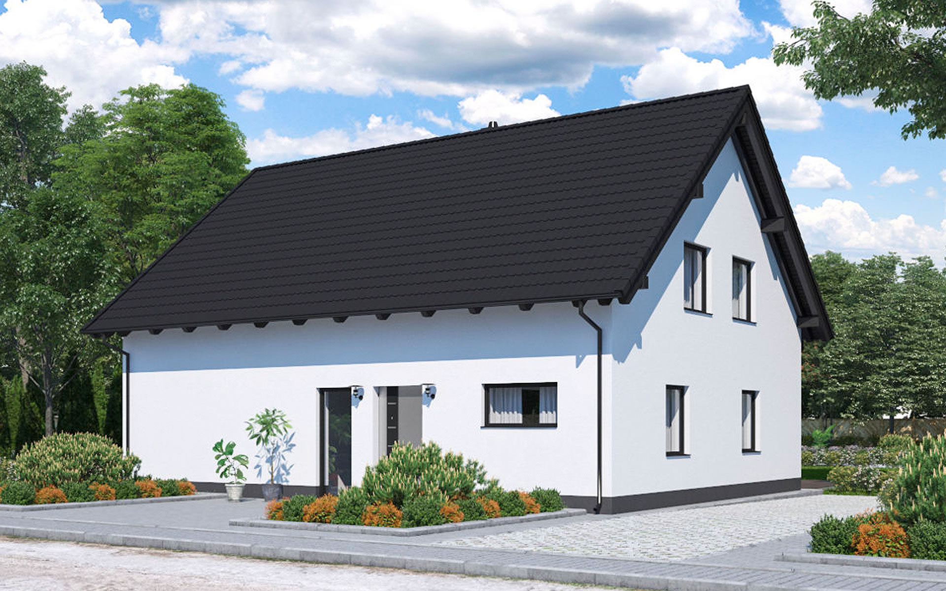 Zweifamilienhaus BS 140 von B&S Selbstbausysteme GmbH & Co. KG