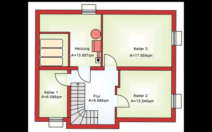 B&S Selbstbau - Musterhaus Future BS 118 Keller