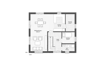Grundriss Familienhaus Discovery L von Danhaus