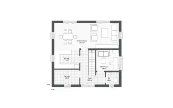 Grundriss Familienhaus Discovery M von Danhaus