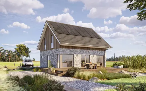 Danhaus - Musterhaus Dreamline-E-125 E1