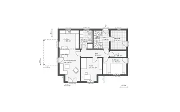 Grundriss Familienhaus Dynamic-G-179 E2 von Danhaus