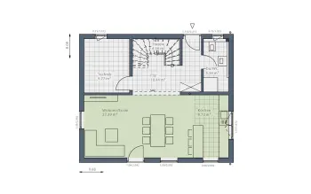 Grundriss Familienhaus Meins-E-130 von Danhaus