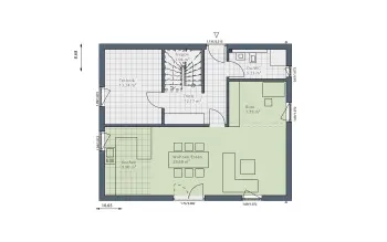 Grundriss Familienhaus Meins-E-155 von Danhaus