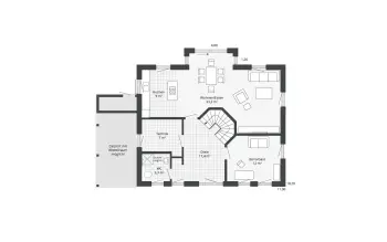 Grundriss Familienhaus Diamonds Schönhagen von Danhaus