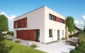 Dennert Massivhaus - Musterhaus ICON 4 City Flachdach Dennert Massivhaus - Musterhaus ICON 4 City Flachdach