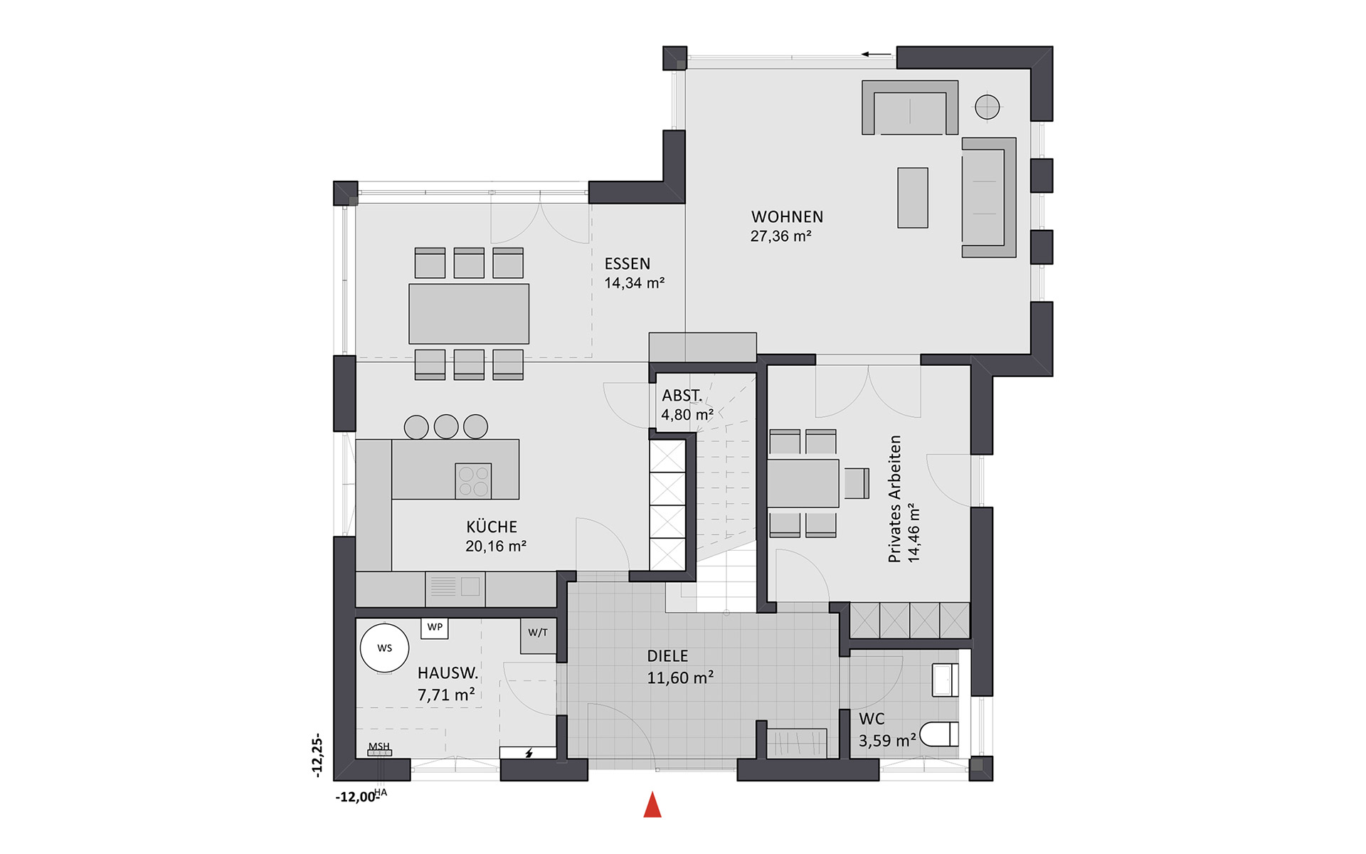 Erdgeschoss Citylife 187 von FAVORIT Haus- Vertriebs GmbH