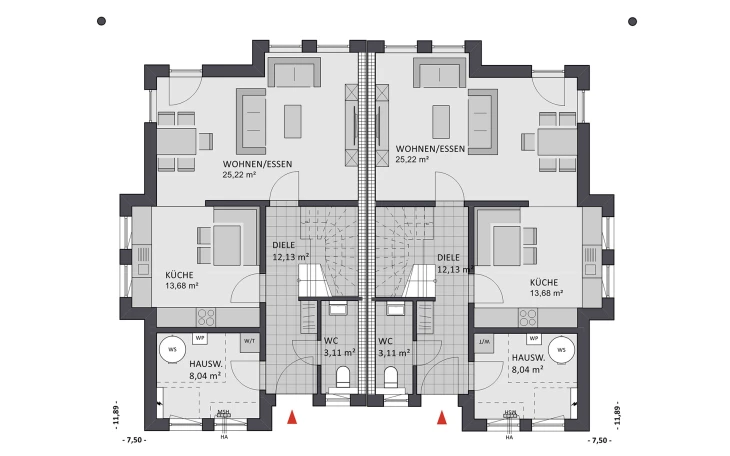 FAVORIT - Musterhaus Finesse 120 Erdgeschoss