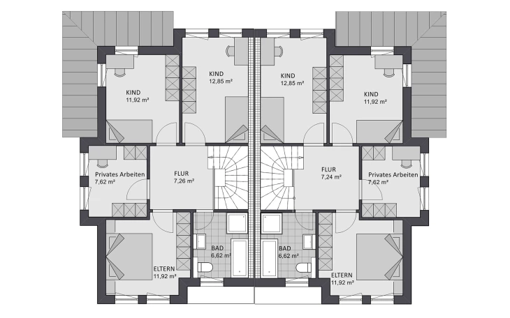 FAVORIT - Musterhaus Finesse 120 Obergeschoss