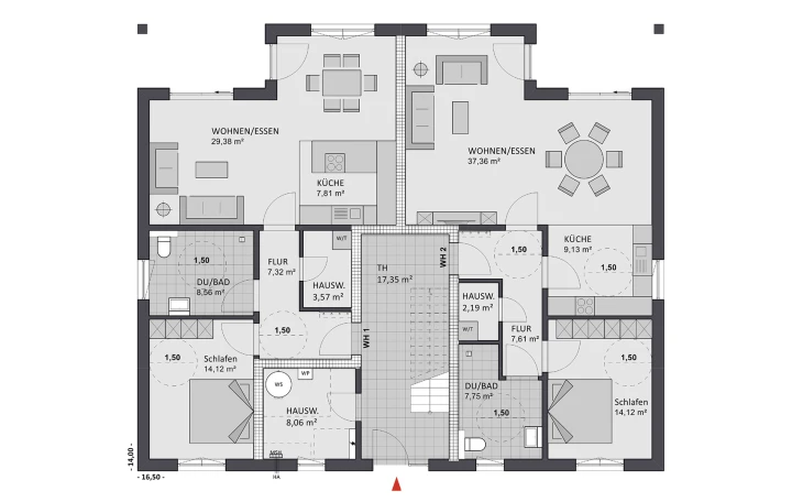 FAVORIT - Musterhaus Format 4-333 Erdgeschoss