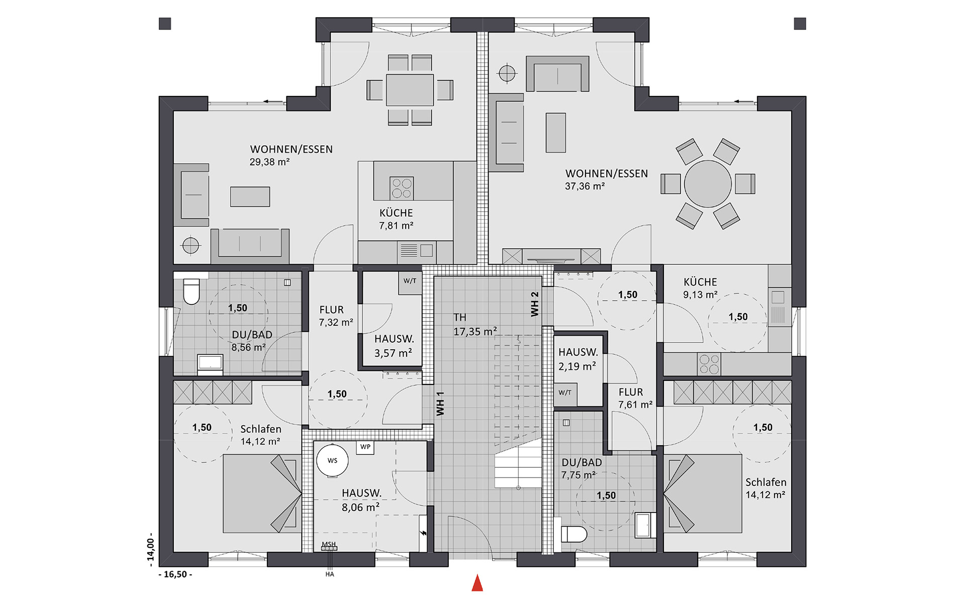 Erdgeschoss Format 5-480 von FAVORIT Haus- Vertriebs GmbH