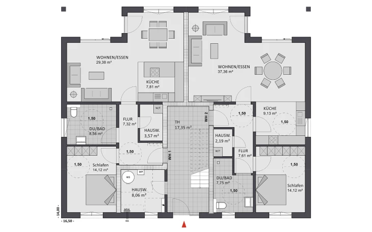 FAVORIT - Musterhaus Format 5-480 Erdgeschoss
