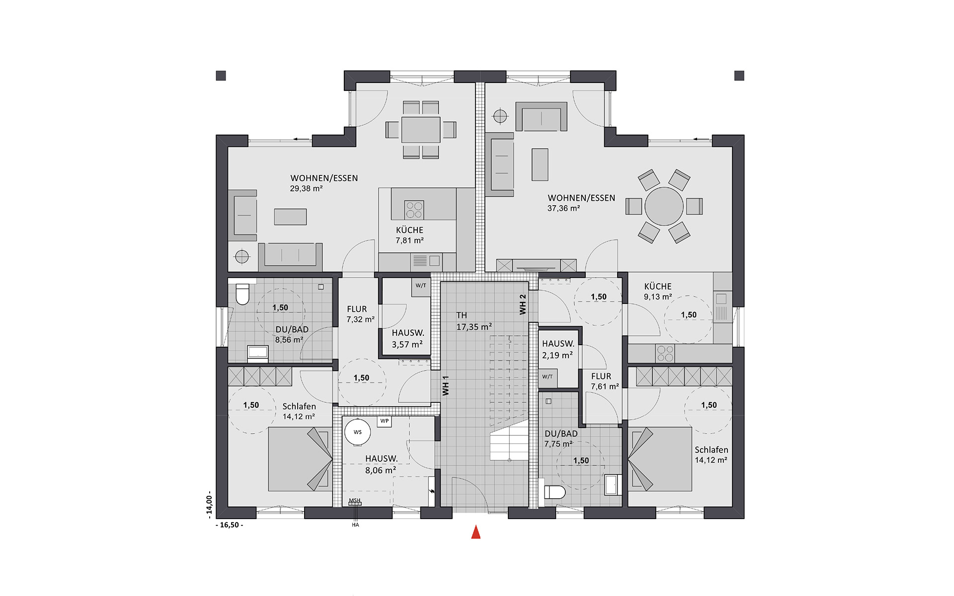 Erdgeschoss Format 6-484 von FAVORIT Haus- Vertriebs GmbH