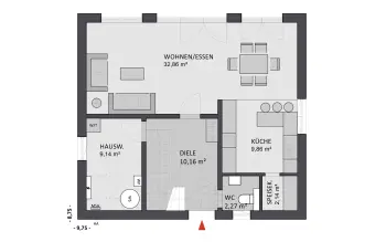 Grundriss Familienhaus Noblesse 126 von FAVORIT