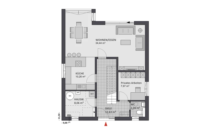 FAVORIT - Musterhaus Noblesse 142 edition Erdgeschoss