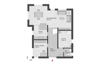Grundriss Familienhaus Select 157 edition von FAVORIT