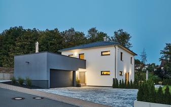 Fertighaus WEISS - Musterhaus Haus Schrader