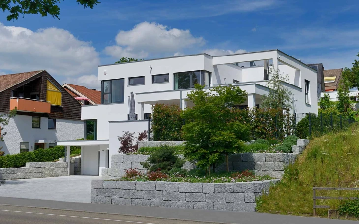 Fertighaus WEISS - Musterhaus Haus Wünschmann