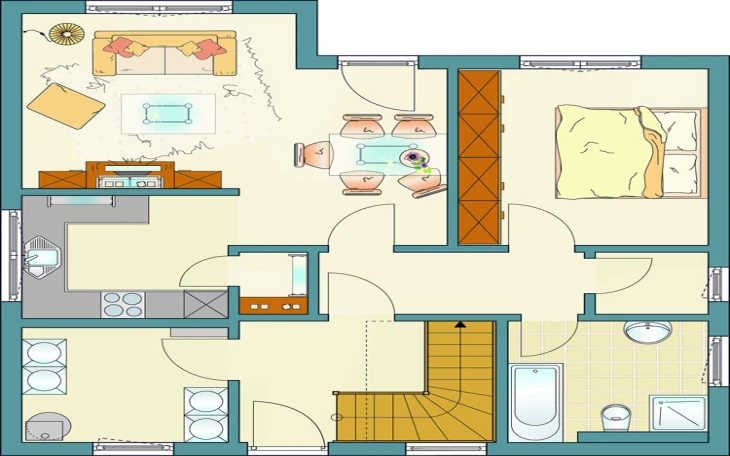 FingerHaus - Musterhaus FAMILY 180 W Erdgeschoss