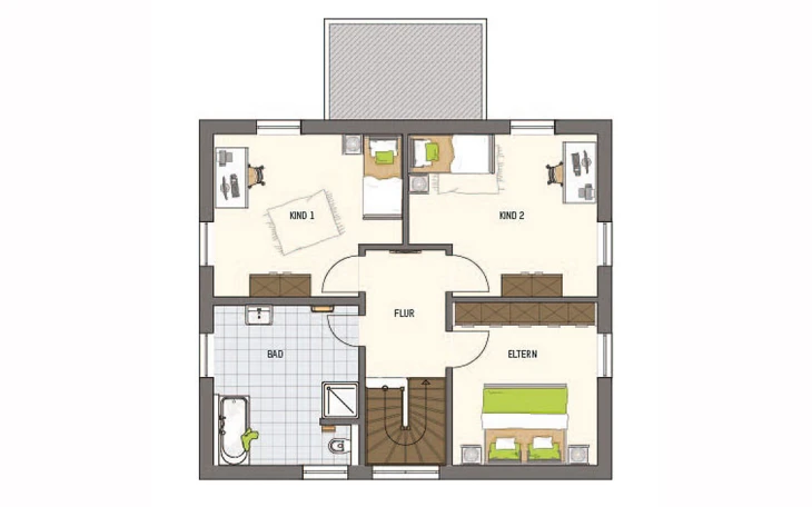 FingerHaus - Musterhaus MEDLEY 3.0 211 W SE Erdgeschoss