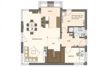Grundriss Designerhaus MEDLEY 3.0 300 S215 SE von FingerHaus