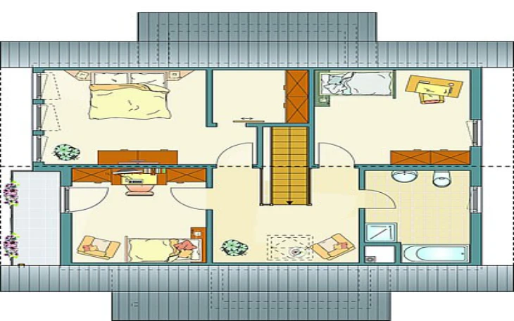 FingerHaus - Musterhaus FINO 400 Dachgeschoss