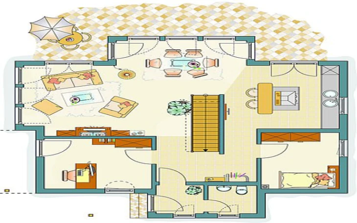 FingerHaus - Musterhaus FINO 400 Erdgeschoss