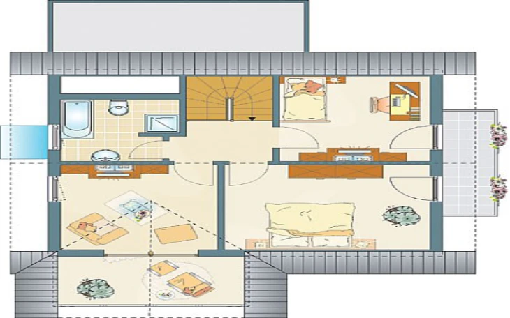 FingerHaus - Musterhaus Transparent MH Jülich Dachgeschoss
