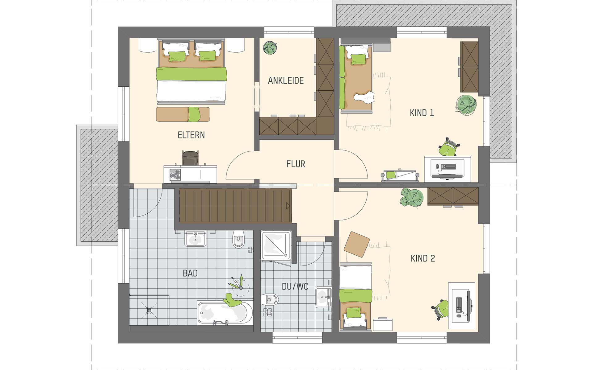 Dachgeschoss ARTIS 400 von FingerHaus GmbH