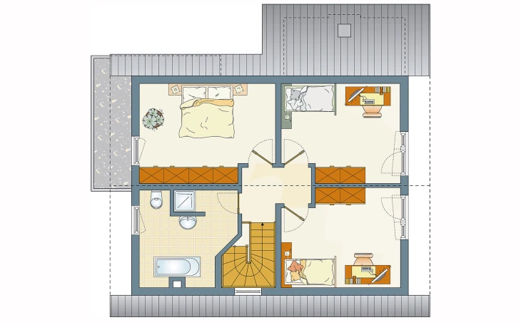 FingerHaus - Musterhaus FLAIRplus MH Marburg (Frei geplant) Dachgeschoss