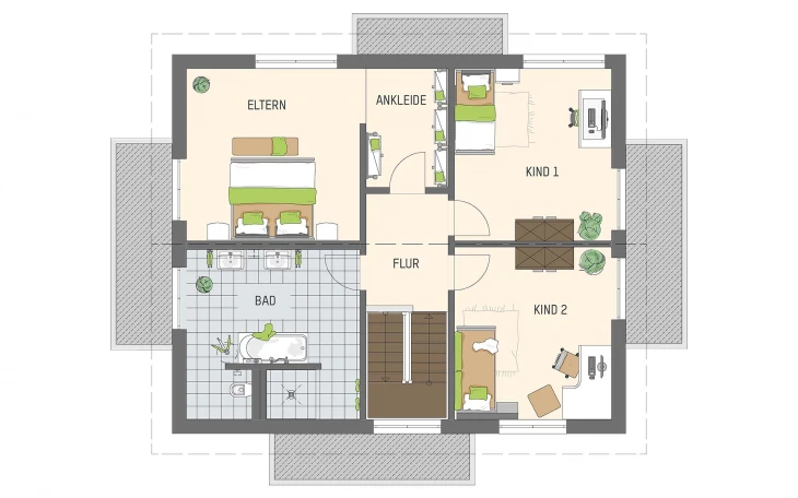 FingerHaus - Musterhaus MEDLEY 3.0 MH Mannheim Dachgeschoss