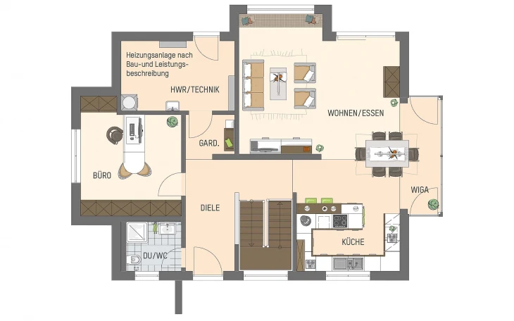 FingerHaus - Musterhaus MEDLEY 3.0 MH Mannheim Erdgeschoss