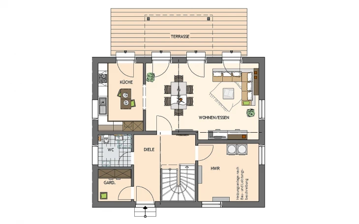 FingerHaus - Musterhaus MEDLEY 3.0 211 W SE Erdgeschoss