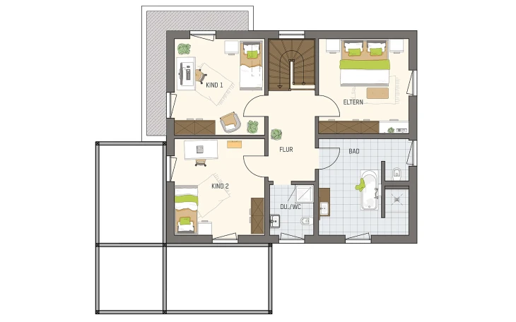 FingerHaus - Musterhaus MEDLEY 3.0 MH Frankenberg Obergeschoss