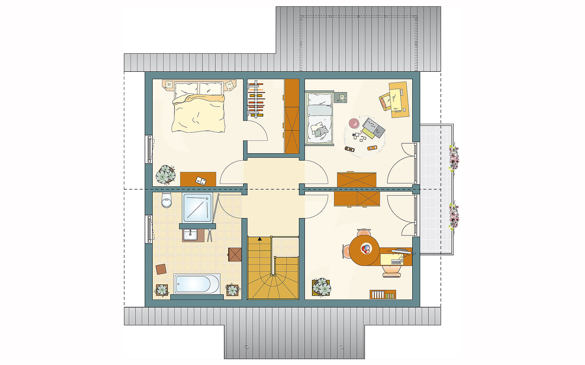 Dachgeschoss MEDLEY 3.0 MH Mühlheim-Kärlich von FingerHaus GmbH