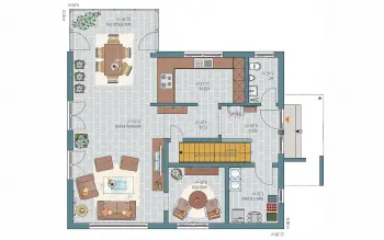 Grundriss Familienhaus NEO 311 MH Wuppertal von FingerHaus