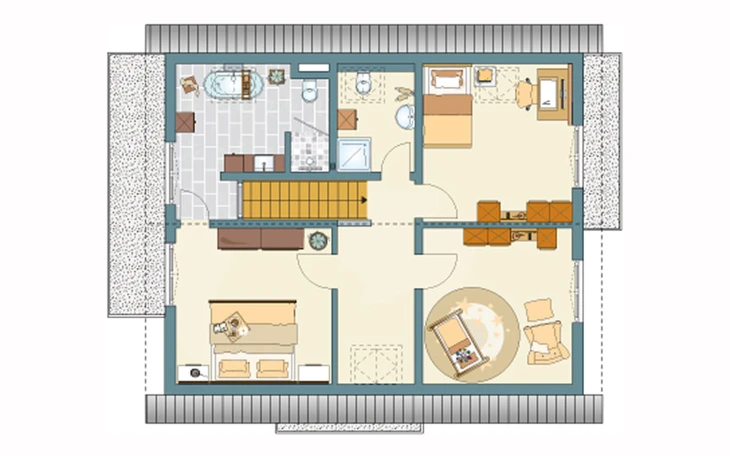 FingerHaus - Musterhaus NEO 312 MH Bad Vilbel Dachgeschoss