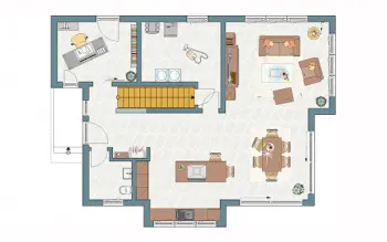 Grundriss Familienhaus NEO 312 MH Bad Vilbel von FingerHaus